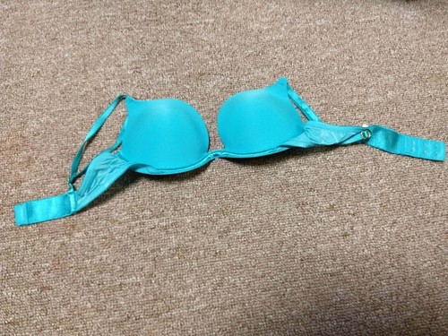 Victorias Secret Infinity Edge Extreme Plunge Push Up Bra 34A L Emerald NWOT - Imagen 2 de 6