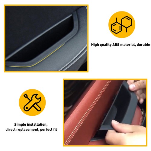 1X Door Handle Inner Interior Pull Fits Trim BMW Black F25 X3 & X4 F26 2011-2017 - Bild 5 von 11
