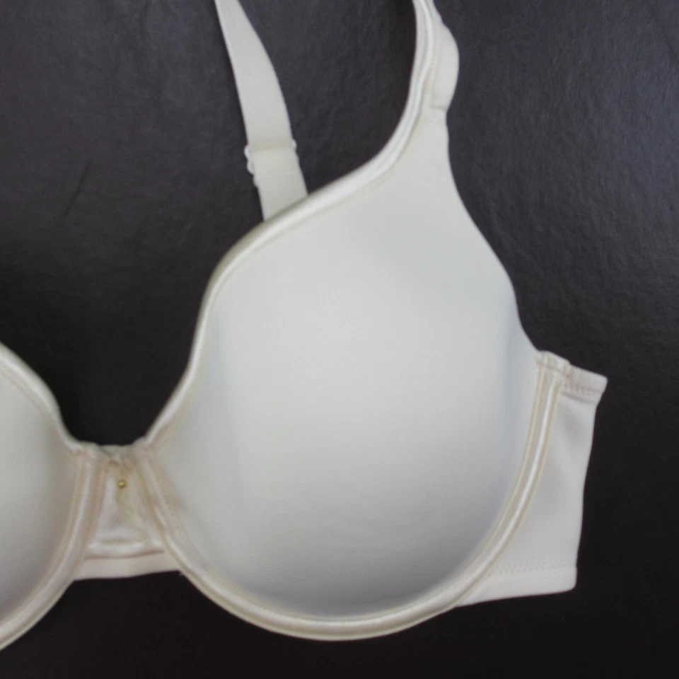 Sujetador Vanity Fair Talla 36C Amarillo Acolchado Con Aros Cierre Ajustable Espalda Foto 4 de 4
