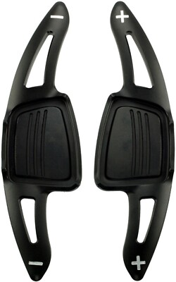 Schaltwippen Shift Paddles passt zu Audi A5 S5 (F5 FL), TT TTS (FV) Alu Schwarz