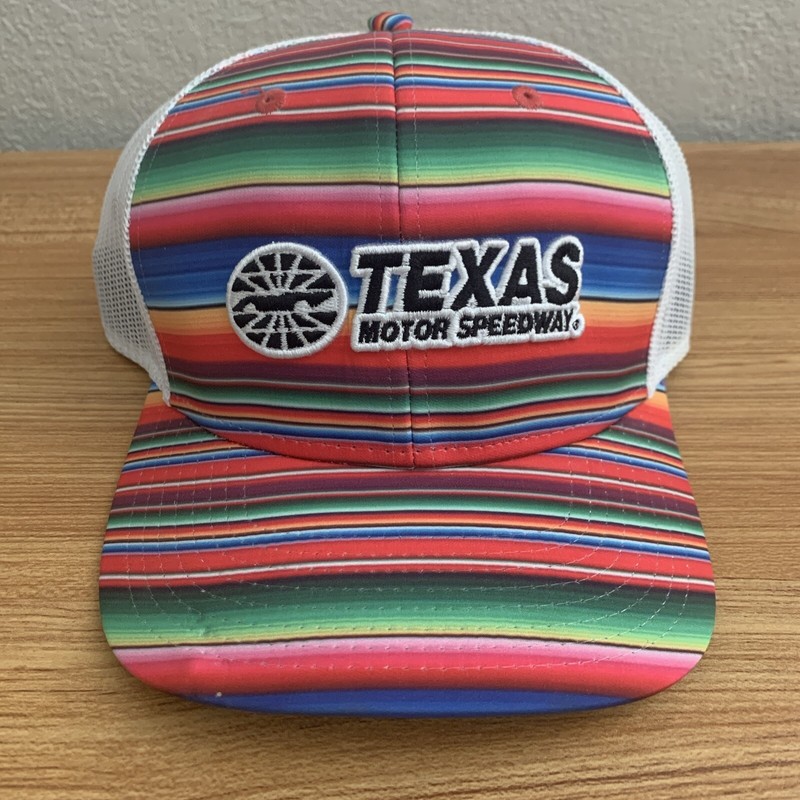 NEW Texas Motor Speedway Mesh Trucker Hat / SMI Properties Adjustable Cap