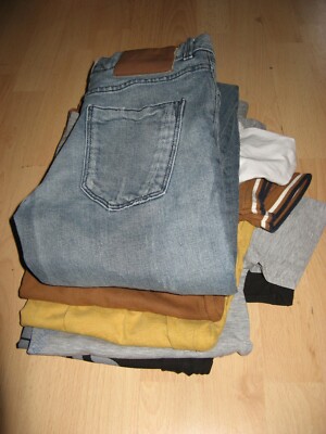JUNGEN GROSSES SOMMERPAKET JASPER CONRAN SKINNY JEANS & 4 T-SHIRTS PJ'S ALTER 11-12