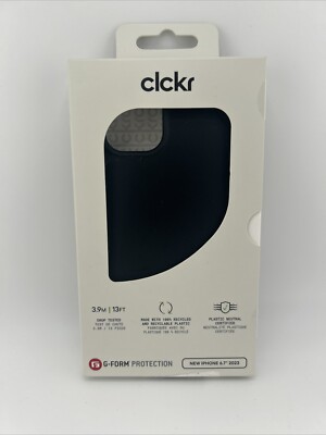 CLCKR G-Form Protection Case Apple iPhone 15 Plus 6,7'' Schutzhülle Schwarz