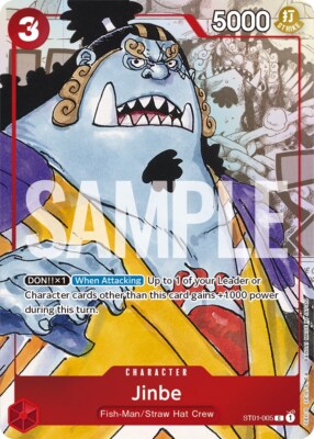 Jinbe-St01-005 ST01-005 One Piece Promotion Cards for sale | eBay