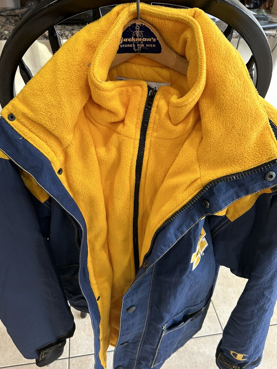 VTG VINTAGE STARTER MICHIGAN WOLVERINES PULLOVER JACKET SZ