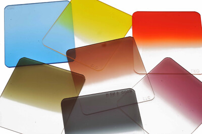 19 x Kood A Size Square Colour Gradient Filters for Cokin A Holder Grad filters