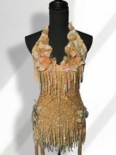 Latin/ rhythm competition ballroom dress pre-owned