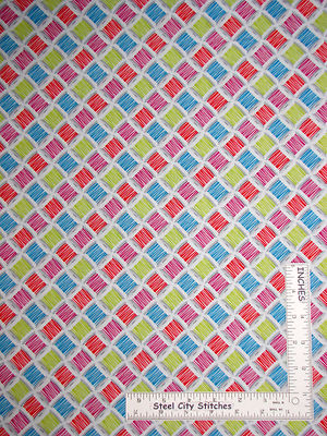 Sewing Thread Spools Multi Color Fabric By the Yard Cotton Studio E Sew Much Fun
