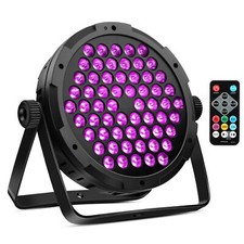 60 LED Par Light DMX - 90W RGB Stage Par Light Remote Control Sound Activated...