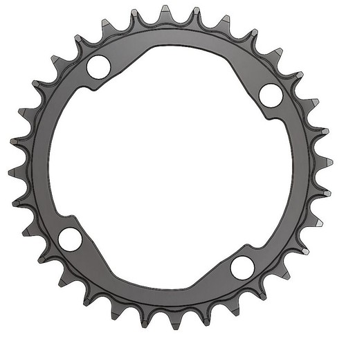 Pilo Pédalier C74 étroit large 34T pour E-thirteen Direct