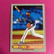 🐶 2019 Topps Heritage Now and Then #NT3 Elvis Luciano