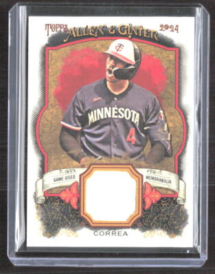 Carlos Correa 2024 Topps Allen & Ginter A&G Relics Full Size A MEM #AGR-CC