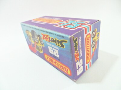 Matchbox 1-75 MB29 Tractopelle - Boîte Non Percée Et Jamais Ouverte - MIB