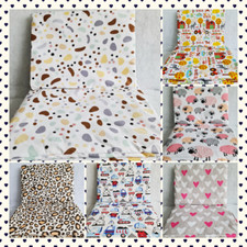 LOVELY 4 PIECES PCS CRIB PRAM BEDDING SETS  QUILT PILLOW + COVER CASE BED SET