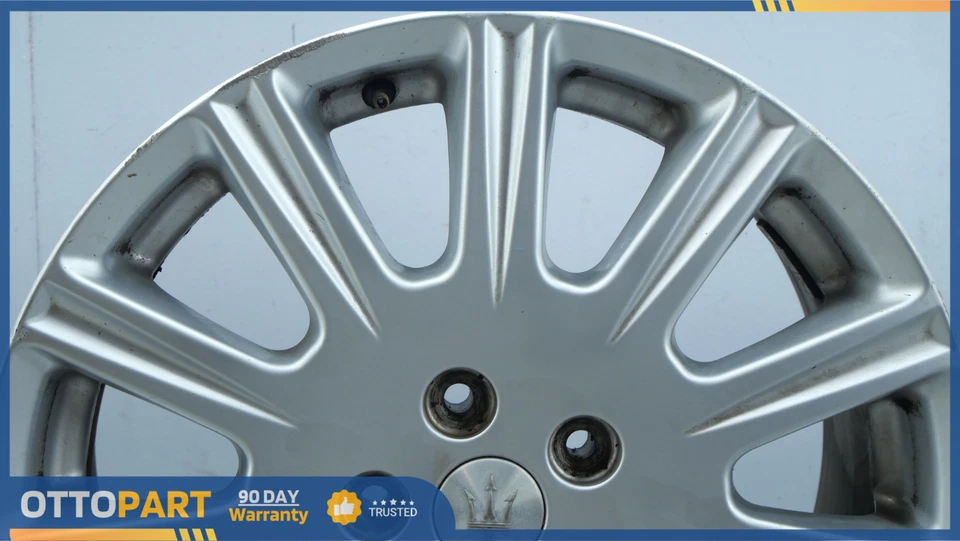 Llanta de aleación de fábrica Maserati Quattroporte 2004-2006 de 18 pulgadas OEM DV140T-01 Foto 2 de 4