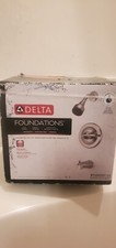 Delta Foundations Single-Handle 1-Spray Tub and Shower Faucet Chrome New