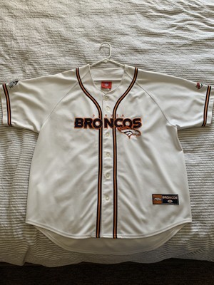 broncos baseball jersey