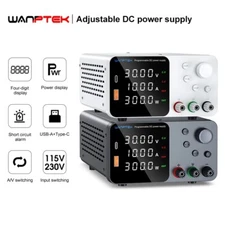Variable DC 30V 60V 120V 3A 5A 10A Lab Adjustable Power Supply Precision Switch