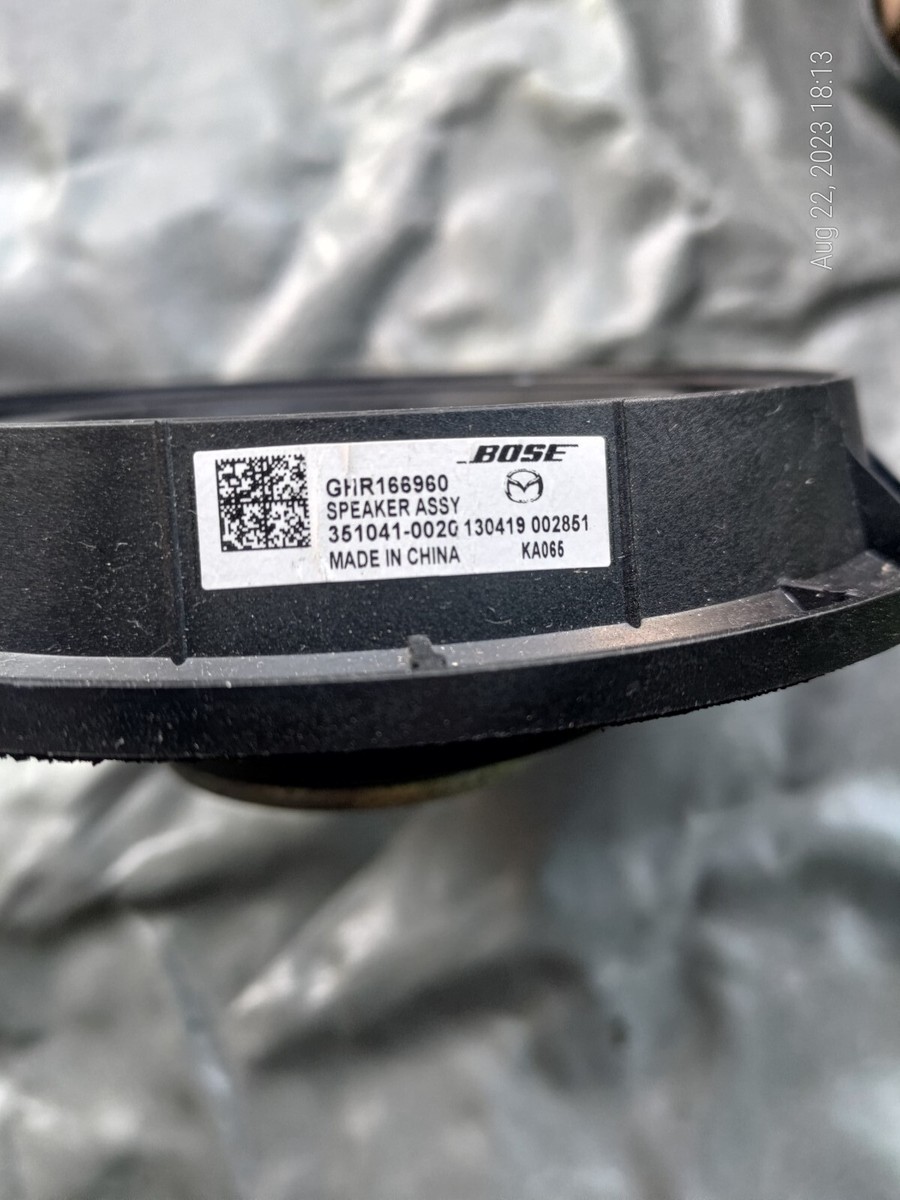 Mazda GHR166960 Speaker Bose rear Door Speaker 3 6 cx5 14-21