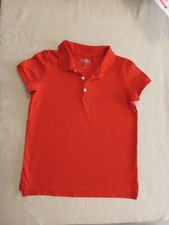 Boy Oshkosh B'gosh Uniform Red Polo Shirt Size 14