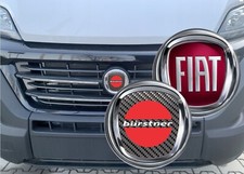 Emblema BURSTNER, emblema griglia Fiat Ducato per Burstner, dal 2007 al 2022