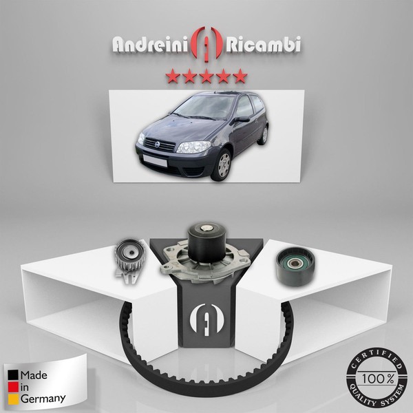 Verteilerkit + Wasserpumpe FüR Fiat Punto II 1.9 JTD 74KW 101CV 2003-image