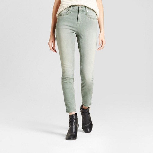 High-Rise Power Stretch Skinny Jeans 