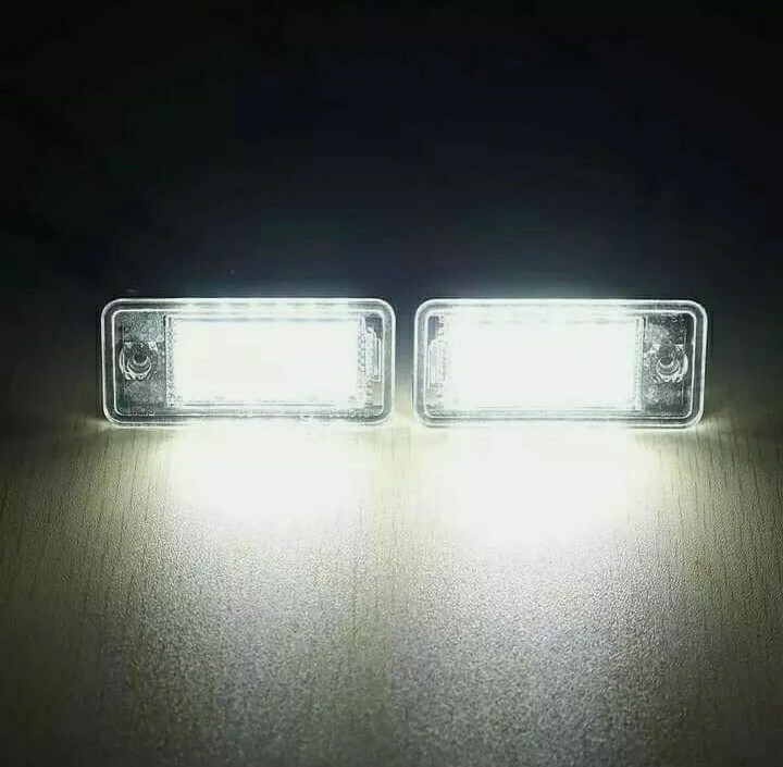 Kit Luci Targa Full LED Per Porsche Boxster 981, Placchette 18 LED 100 Canbus 6 500k Bianco Ghiacc I65454 - Foto 2