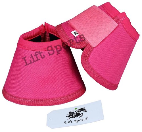 Stivali Horse Bell Over Reach No Turn Bell Wrap Tutte le Taglie Protezione Tack Equine - Foto 8 di 23