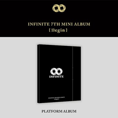 INFINITE 13EGIN 7th Mini Album PLATFORM Ver/Mini QR Card+Photo Card+6 Post Card