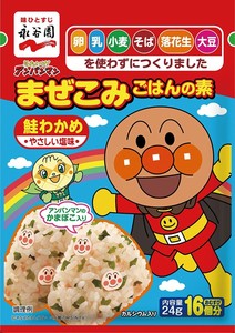 Nagatanien Soreike Anpanman Mazekomi Rice Raw Salmon Wakame 24g X 10 Ebay