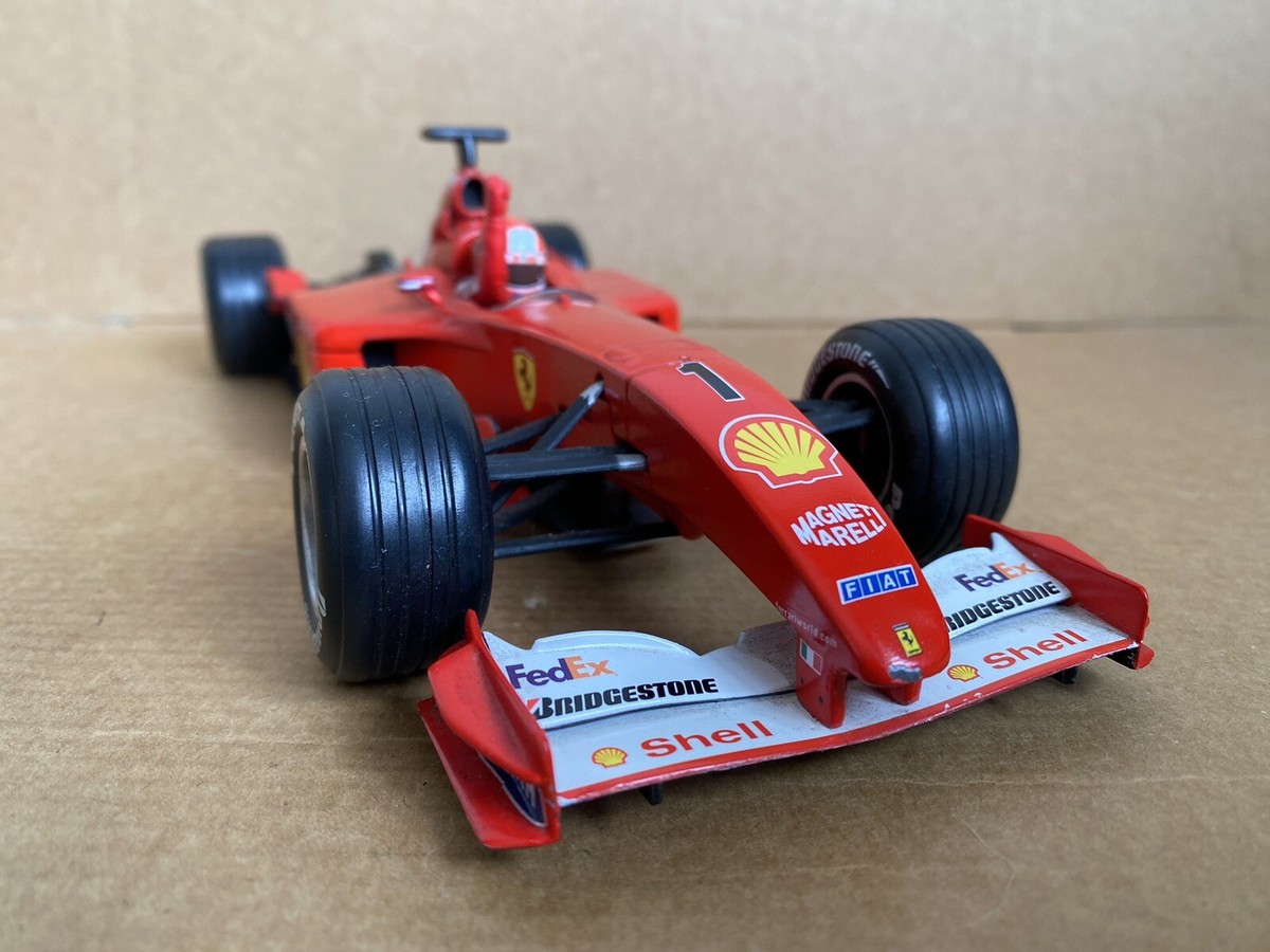 Hot Wheels Ferrari F2001, M Schumacher, World Champion 2001, 1:18