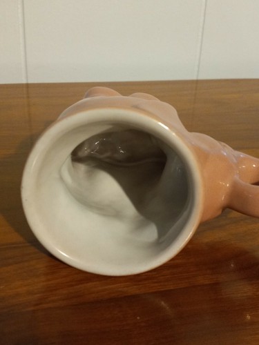 Vintage Frankoma Elephant Mug GOP Political 1977 Pink - Picture 7 of 8