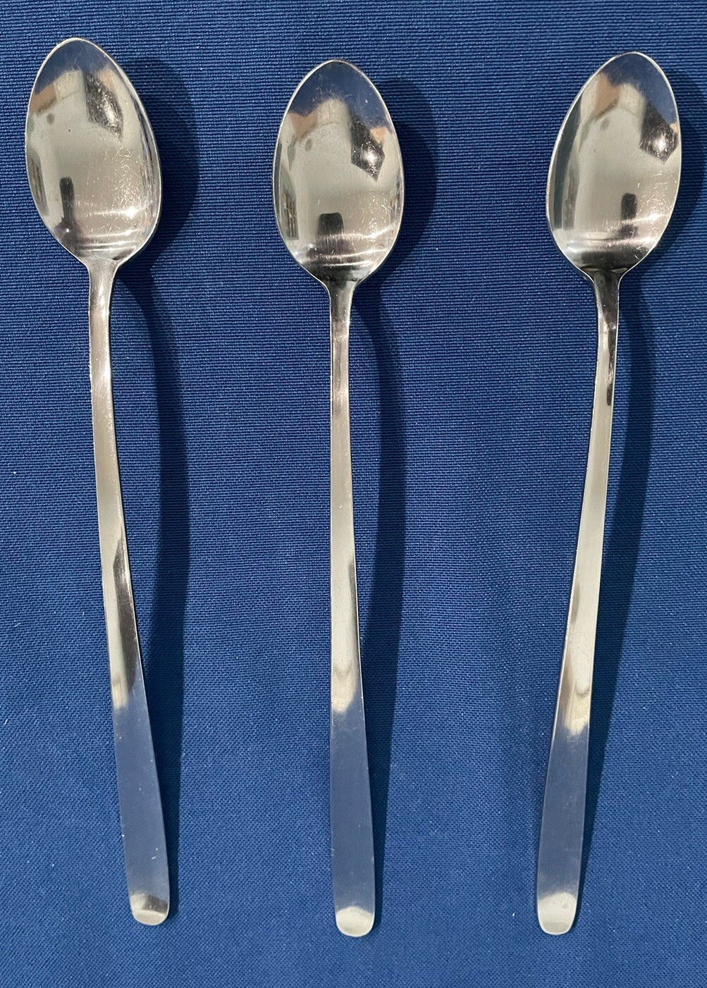 Set of 3 Sohnaco S001 Stainless Iced Tea Spoons 85/8" Japan EUC eBay