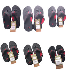 reef Boys Little Sandals Grom Phantom Black Red