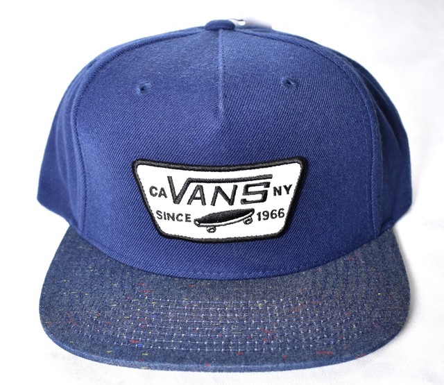 vans full patch snapback hat