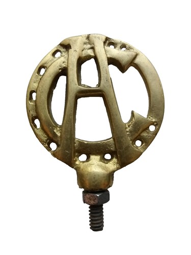 激レア　Small Atala head badge Vintage Atala Headbadge 1970s Road Bike Eroica Head Badge Italy