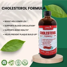 Cholesterol Formula By Livingston Natural Herbal Labs, Plant Based, 16 oz.