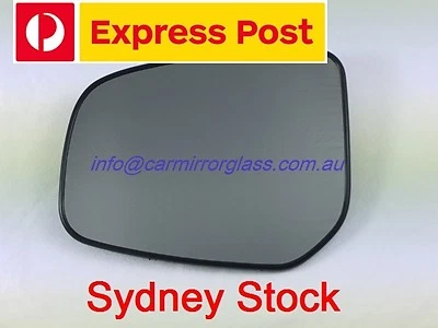 LEFT PASSENGER SIDE MIRROR GLASS FOR MITSUBISHI MIRAGE LA 2013 ONWARD 