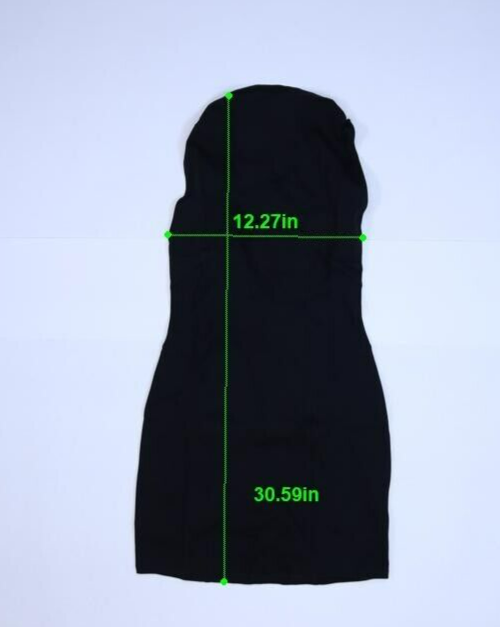 urban outfitters black dress open back Urban Outfitters Solid Black Open Back Bodycon Short Mini Dress Womens S