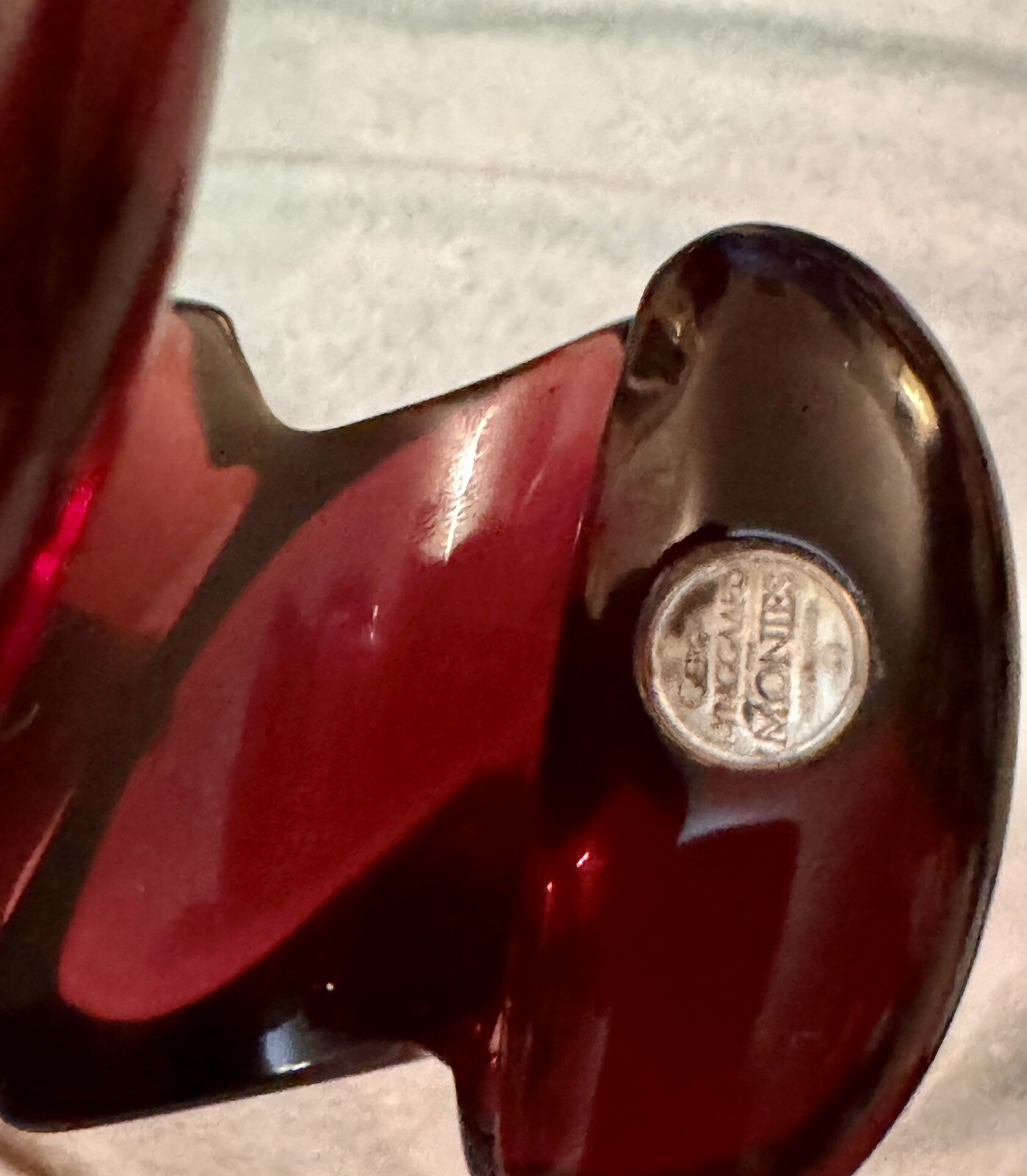 Important Vtg Monies Statement Cuff Bracelet Resi… - image 6