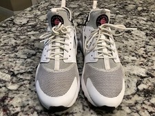 Nike Air Huarache Run Ultra - 847568 100 - White / Pink Blast- Youth 6.5y