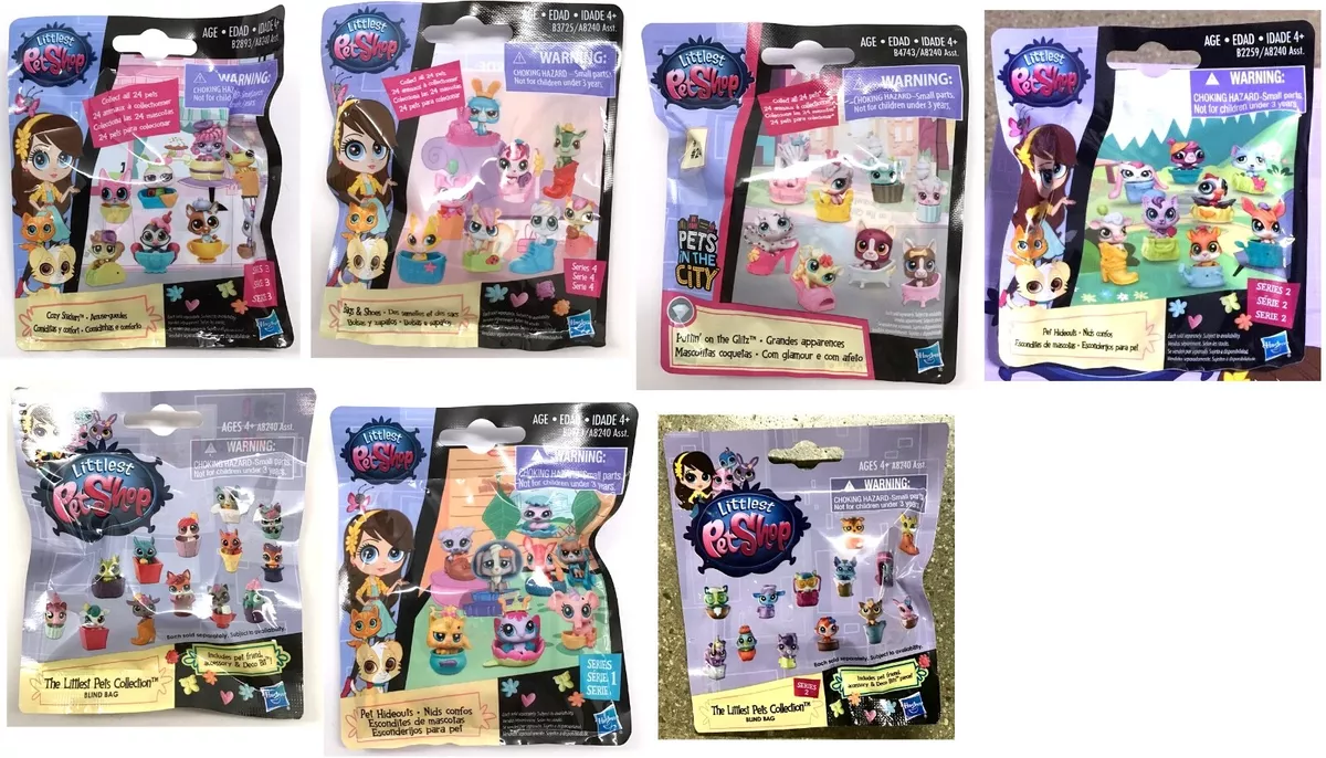 New LITTLEST PET SHOP LPS BLIND BAGS COMPLETE SET of 24 SERIES 2