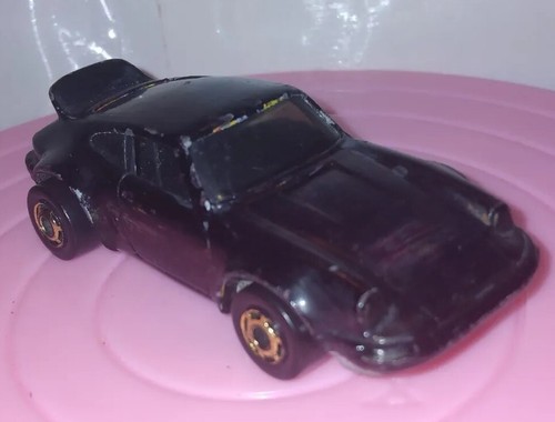 HOT WHEELS 1974 P911 P 911 PORSCHE BLACK BW GOLD WHEELS HONG KONG F 40 - Picture 5 of 18
