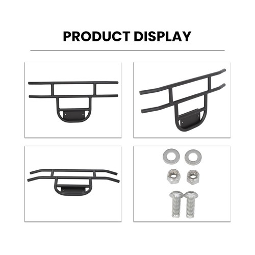 ECOTRIC Front Brush Guard Tubular Bumper Compatible with 1981-Up Club Car DS ... - Picture 6 of 9