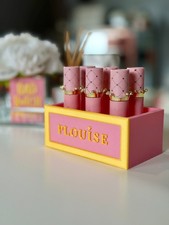 🩷PLOUISE Lip Gloss Holder – 6 Slot Display Stand | Makeup Storage Organiser 🩷