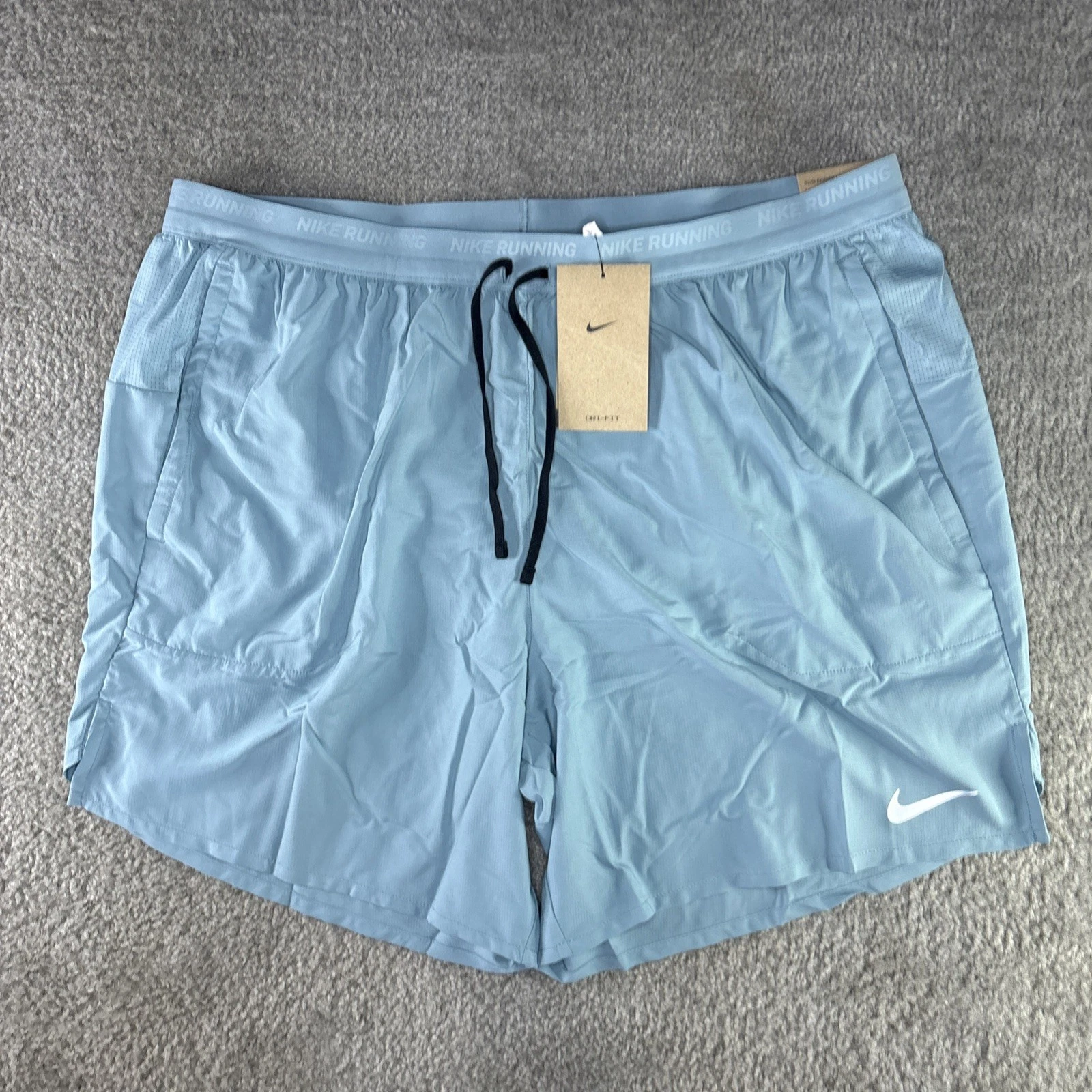 $55 Men's Size XL ~ Nike Stride Dri-FIT Brief-Lined Running Shorts ~ DM4761-464