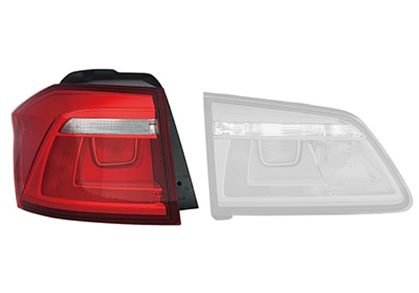 Heckleuchte VAN Wezel 5769921 FüR Sportsvan AM1 VW Golf AN1 OES 7 TSI Multifuel-image