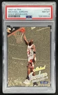 1997-98 Fleer Ultra Michael Jordan Gold Medallion #23G Bulls PSA 8