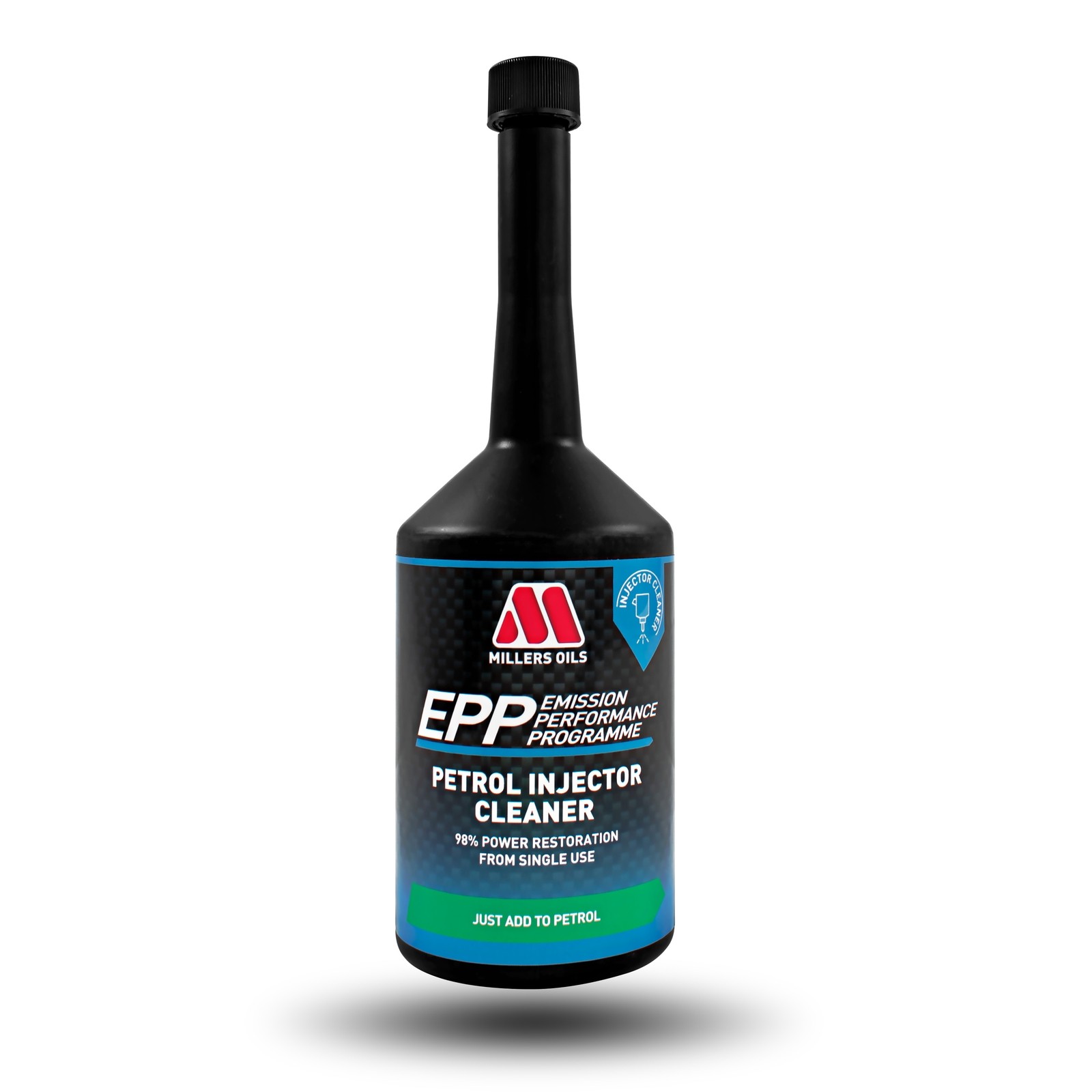Millers Oils EPP Petrol Injector Cleaner - For Petrol Vehicles 0.4L bottle 400ml